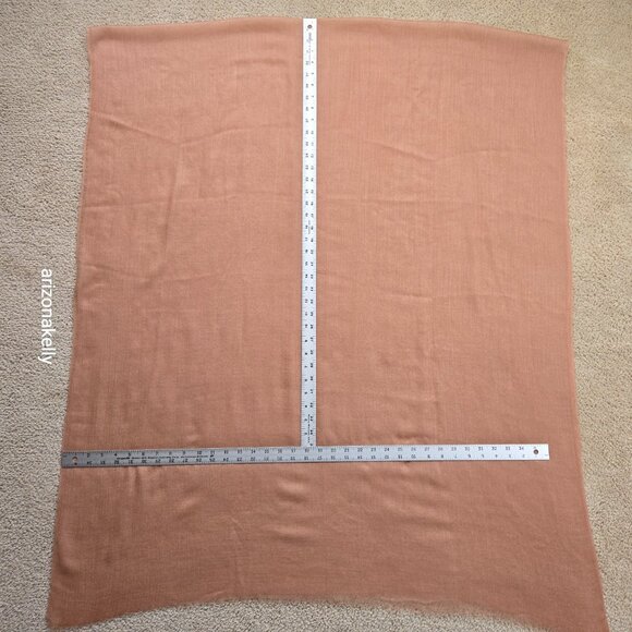 NWOT Ovcio Cashmere Featherlight Scarf in Mocha - Picture 6 of 13